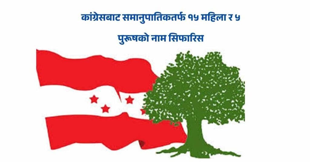 Nepali Congress Finalizes PR Candidate List for Election Commission