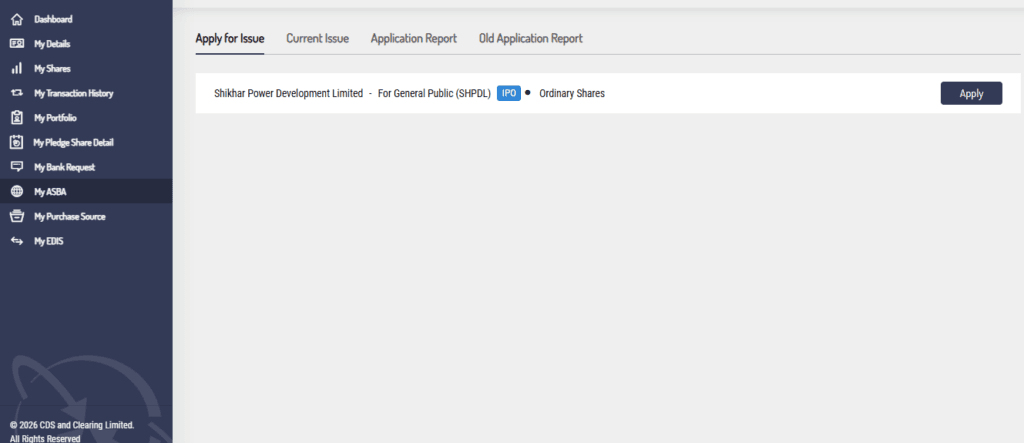 How to Apply for Right Share in Nepal
