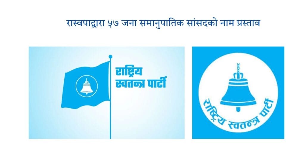 The Rastriya Swatantra Party (RSP) has finalized 57 names for Proportional Representation (PR) seats. See the Official RSP samanupatik list